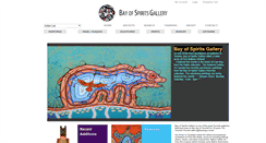 Desktop Screenshot of bayofspirits.com